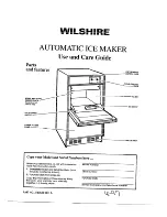 Preview for 1 page of Wilshire JVGC535A0 Use And Care Manual