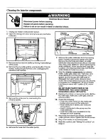 Предварительный просмотр 9 страницы Wilshire JVGC535A0 Use And Care Manual