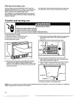 Preview for 10 page of Wilshire JVGC535A0 Use And Care Manual