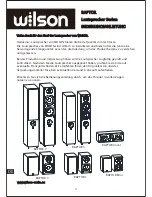 Preview for 26 page of WILSON AUDIO Raptor 1 User Manual