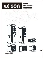 Preview for 31 page of WILSON AUDIO Raptor 1 User Manual