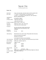 Preview for 7 page of Wilson Benesch Centre Square User Manual