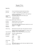 Preview for 8 page of Wilson Benesch Centre Square User Manual