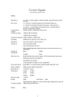 Preview for 9 page of Wilson Benesch Centre Square User Manual