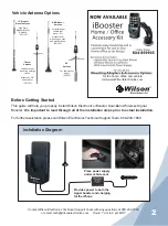 Предварительный просмотр 3 страницы Wilson Electronics 271220 Installation Manual