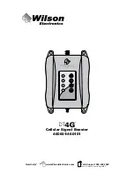 Preview for 1 page of Wilson Electronics 460001 Installation Instructions Manual