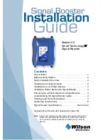 Wilson Electronics 460008 Installation Manual preview