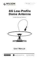 Wilson Electronics 4G Low-Profile Dome Antenna User Manual preview