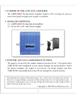 Preview for 2 page of Wilson Electronics 801102 Installation Manual