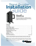 Предварительный просмотр 1 страницы Wilson Electronics Sleek 4G Installation Manual