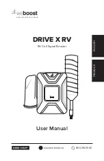 Wilson Electronics weBoost DRIVE X RV User Manual preview