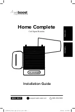 Wilson Electronics weboost Home Complete 530045 Installation Manual preview