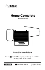 Предварительный просмотр 1 страницы Wilson Electronics weboost Home Complete Installation Manual