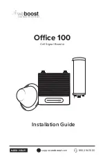 Wilson Electronics weboost Office 100 Installation Manual preview