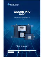 Wilson Electronics WILSON PRO 1050 User Manual preview