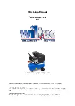 WilTec 24 L Operation Manual предпросмотр