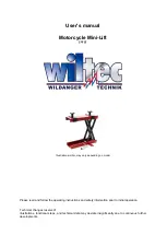 WilTec 50797 User Manual preview