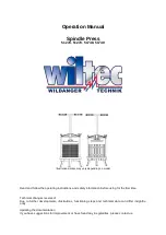 WilTec 51278 Operation Manual preview