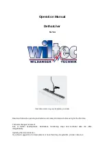 WilTec 51704 Operation Manual preview
