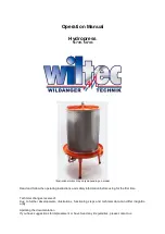 WilTec 51740 Operation Manual предпросмотр