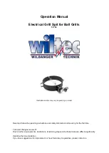 WilTec 51766 Operation Manual предпросмотр