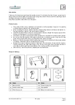 Предварительный просмотр 3 страницы WilTec 52365 User Manual