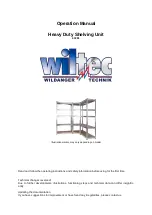 Preview for 1 page of WilTec 60281 Operation Manual