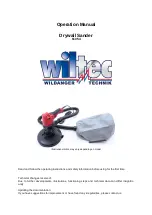 WilTec 61054 Operation Manual preview