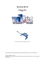 WilTec 61127 Operating Manual предпросмотр