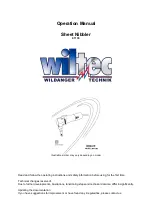 WilTec 61138 Operation Manual предпросмотр