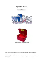 Предварительный просмотр 1 страницы WilTec 61310 Operation Manual