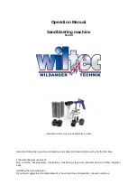 WilTec 61343 Operation Manual предпросмотр