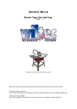 Preview for 1 page of WilTec 61950 Operation Manual