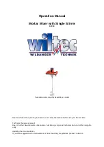 WilTec 62354 Operation Manual preview