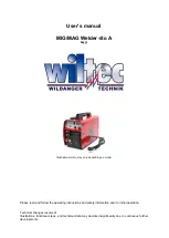 WilTec 62551 User Manual preview