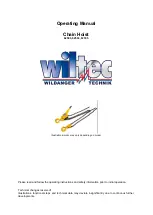 Предварительный просмотр 1 страницы WilTec 62593 Operating Manual