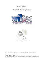 Preview for 1 page of WilTec 62988 User Manual