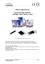 WilTec AD Series Quick Start Manual preview