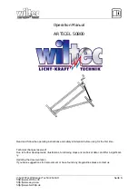 WilTec ARTICEL 50800 Operation Manual preview