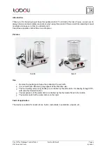 Предварительный просмотр 3 страницы WilTec toboli 62066 User Manual