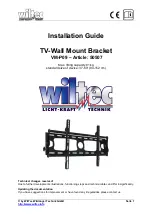 Preview for 1 page of WilTec VM-P09 Installation Manual