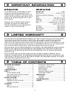 Предварительный просмотр 2 страницы Wilton 17204 Operation And Safety Instructions