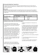 Preview for 6 page of Wilton 2221VS Operating Instructions & Parts Manual