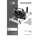 Предварительный просмотр 1 страницы Wilton 28910 Operating Instructions And Parts Manual