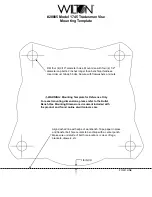 Предварительный просмотр 3 страницы Wilton Tradesman Vise 1745 Mounting Installation Sheet