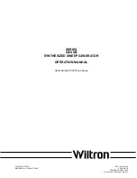 Предварительный просмотр 1 страницы Wiltron 680XXB Operation Manual