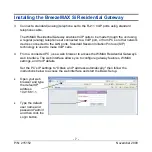 Preview for 7 page of WiMAX breezemax si Installation Instructions Manual