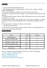 Preview for 2 page of WIMAXIT M1331C User Manual