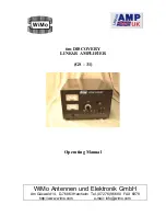 WiMo 6m Discovery GS-31 Operating Manual preview