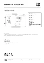 Preview for 4 page of WiMo miniVNA PRO2 Hardware Manual